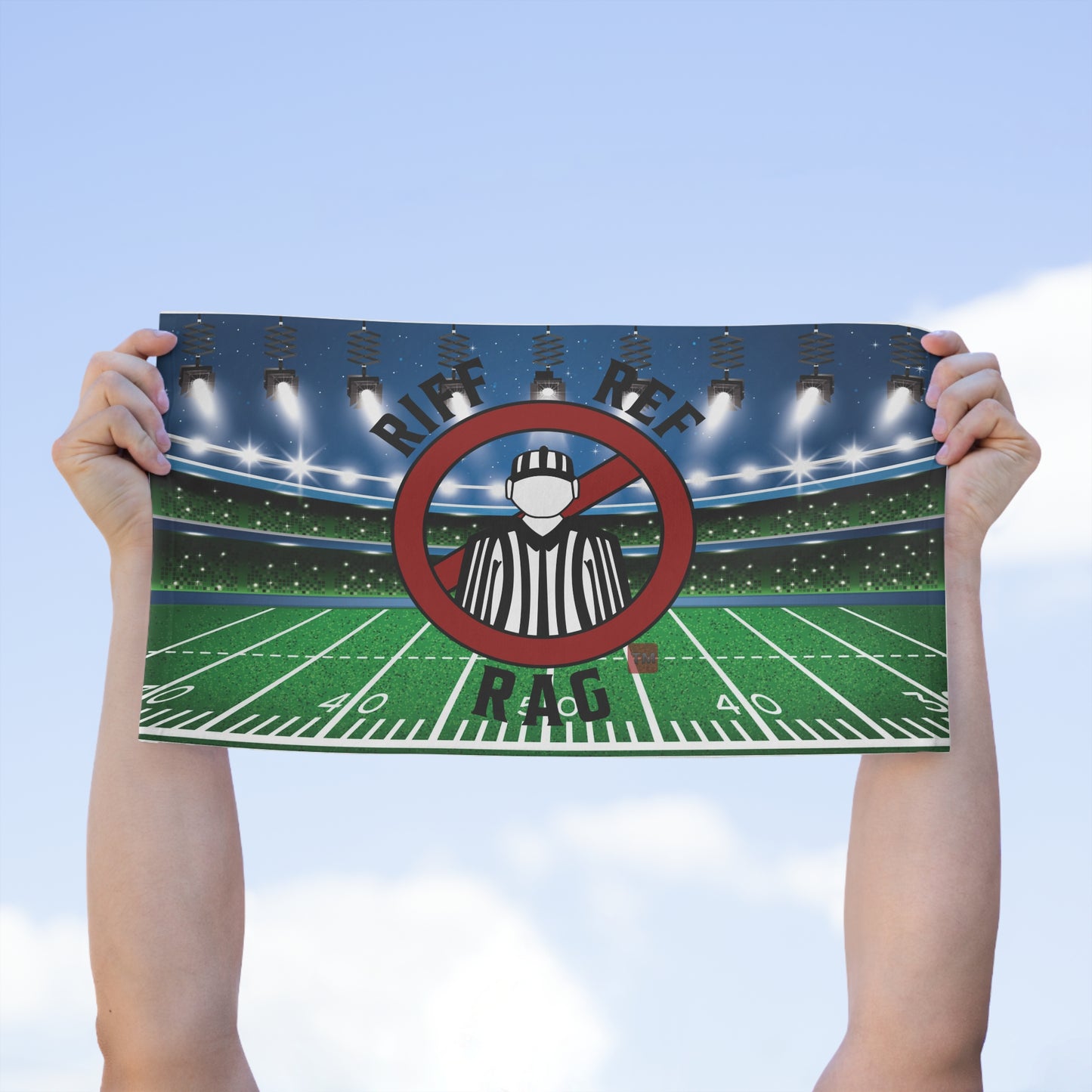 Riff-Ref Rag Rally Towel fan view